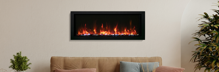 wall mount electric fireplace